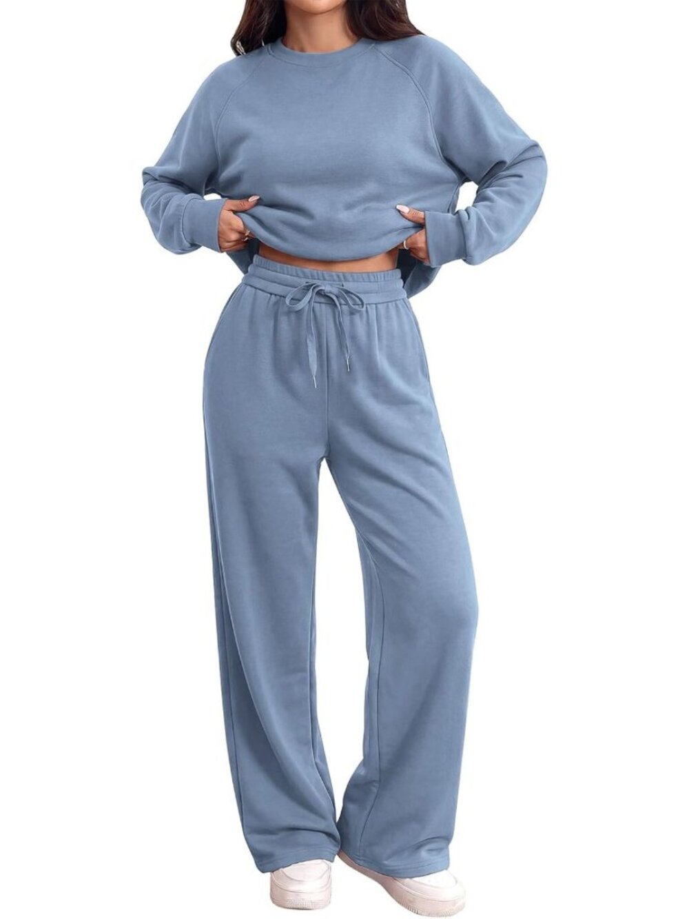 Cozy 2-Piece Lounge Set for Women | Fall Matching Sweatsuit Outfit